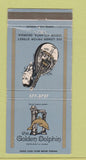 Matchbook Cover - Golden Dolphins Restaurant Atlanta GA WEAR 30 Strike