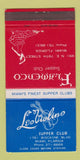 Matchbook Cover - Flamenco Supper Club Miami FL girlie Les Violins 30 Strike