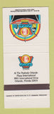 Matchbook Cover - B Line Diner Orlando FL 30 Strike