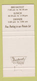 Matchbook Cover - Clarmont Columbus OH 30 Strike