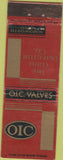 Matchbook Cover - Ohio Injector Co Wadsworth OH WEAR