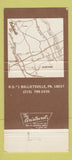 Matchbook Cover - Ballietsville Inn PA 30 Strike
