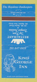 Matchbook Cover - King George Inn Mount Bethel NJ 30 Strike