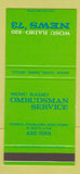 Matchbook Cover - WOSU Radio 820 AM SAMPLE 30 Strike