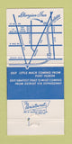 Matchbook Cover - Georgian Inn Roseville MI WEAR 30 Strike