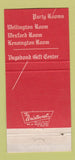 Matchbook Cover - Fogcutter Port Huron MI 30 Strike