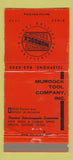 Matchbook Cover - Murdock Tools Detroit MI WEAR 30 Strike