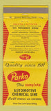 Matchbook Cover - Parko Auto Chemical Detroit MI 30 Strike