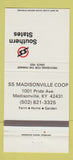 Matchbook Cover - Southern States SS Madisonville COOP KY 30 Strike