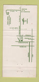 Matchbook Cover Frank Sennes' Charleston Park Restaurant Las Vegas NV 30 Strike