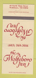 Matchbook Cover - Wolfeboro Inn NH 30 Strike