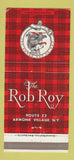 Matchbook Cover - Rob Roy Armonk Village NY 30 Strike