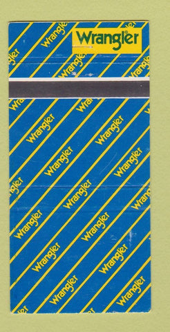 Matchbook Cover - Wrangler Jeans WEAR 30 Strike