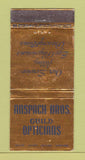 Matchbook Cover - Anspach Bros Opticians Newark NJ WEAR 30 Stick