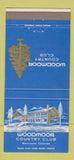 Matchbook Cover - Woodmoor Country Club Monument Colorado 30 Strike