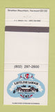 Matchbook Cover - Liftline Lodge Stratton Mountain VT 30 Strike
