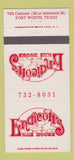Matchbook Cover - Endicott's Ore House Fort Worth TX 30 Strike