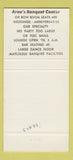 Matchbook Cover - Bounti Fare Restaurant Adams MA 30 Strike