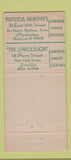 Matchbook Cover - Patria Murphy's New York City Brooklyn NY WEAR 30 Stick