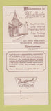 Matchbook Cover - Mader's Restaurant Milwaukee WI 30 Strike
