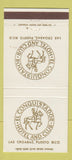 Matchbook Cover - El Conquistador Hotel Club Las Croabas Puerto Rico 30 Strike