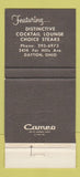Matchbook Cover - Oakwood Club Dayton OH 30 Strike