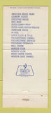 Matchbook Cover - Delta Communications Huntsville AL WEAR 30 Strike
