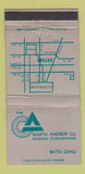 Matchbook Cover - Garth Andrew Furnishings Bath OH 30 Strike