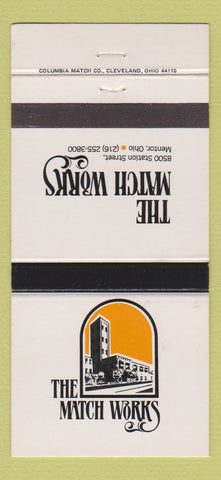 Matchbook Cover - The Match Works Mentor OH 30 Strike