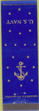 Matchbook Cover - United States US Navy