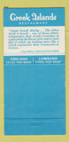 Matchbook Cover - Greek Islands Restaurant Lombard Chicago IL WEAR 30 Strike