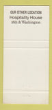 Matchbook Cover - Liquor Mart Hospitality House Amarillo TX 30 Strike