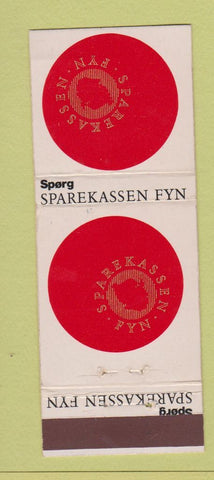 Matchbook Cover - Sparekassen Fyn WEAR