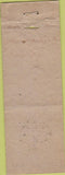 Matchbook Cover - St Paul Insurance First National Bank Crosby MN WORN