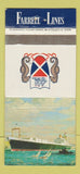 Matchbook Cover - Farrell Lines Shipping Australia 30 Strike