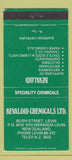 Matchbook Cover - Bevaloid Chemicals Levin New Zealand 30 Strike