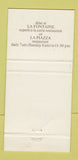 Matchbook Cover - Grosvenor Hotel Park Lane London UK England 30 Strike
