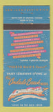 Matchbook Cover - Condado Beach Hotel San Juan Puerto Rico WEAR 30 Strike