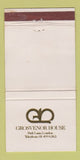 Matchbook Cover - Grosvenor House London UK England 30 Strike