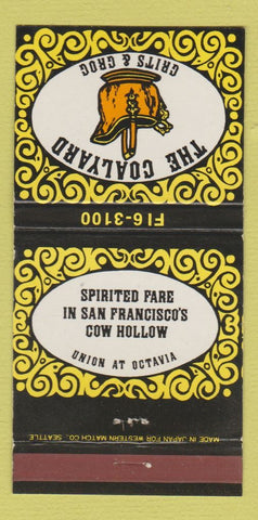 Matchbook Cover - The Coalyard Grits Grog San Francisco CA 30 Strike