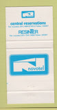 Matchbook Cover - Novotel London UK England 30 Strike