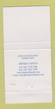 Matchbook Cover - Henry's Piccadilly London UK  30 Strike