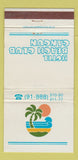 Matchbook Cover - Hotel Beach Club Cancun Mexico 30 Strike