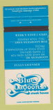 Matchbook Cover - Blue Lagoon Steak House Denham Buckinghamshire UK 30 Strike