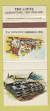 Matchbook Cover - The Lofts Queenstown New Zealand 30 Strike
