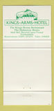 Matchbook Cover - Great House at Sonning UK 30 Strike