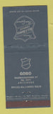 Matchbook Cover - Bell Howell Camera Gobo Enschede 21 Strike Feature