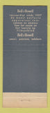 Matchbook Cover - Bell Howell Camera Gobo Enschede 21 Strike Feature