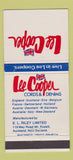 Matchbook Cover - Lee Cooper Pants Clothes Auckland New Zealand 30 Strike