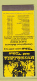 Matchbook Cover - IPEC Victorian Melbourne Australia SAMPLE 30 Strike